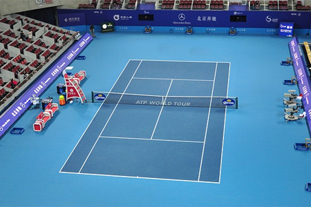 A Lawn Tennis Court