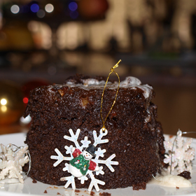 Chocolate and Fruit Steamed Pudding