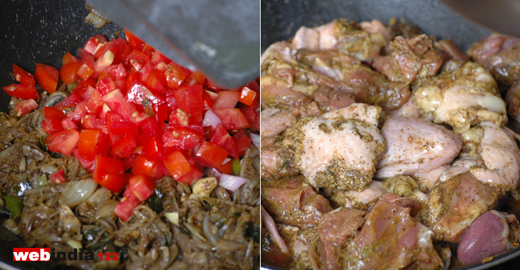 tomatoes and add the duck pieces