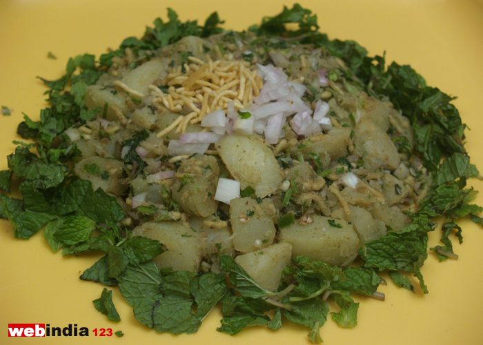 Spicy Aloo Chaat