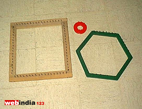 Frames of different shapes
