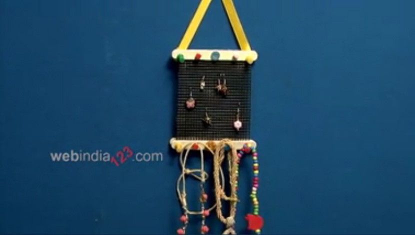 Popsicle Chain and Earring Holder