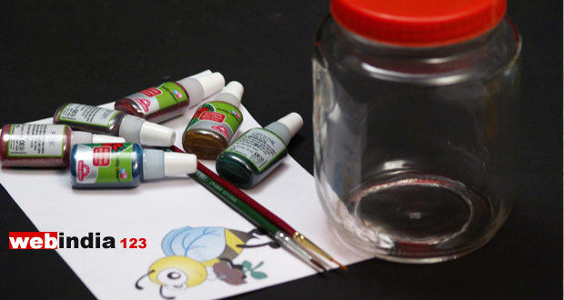 Glass painting materials