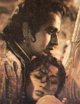Dilip Kumar & Madhubala in 'Mughal-e-azam'