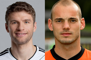 Thomas Müller, Wesley Sneijder