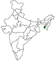 Tripura map