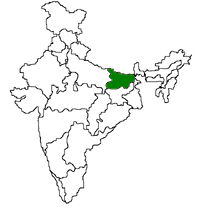 Bihar map