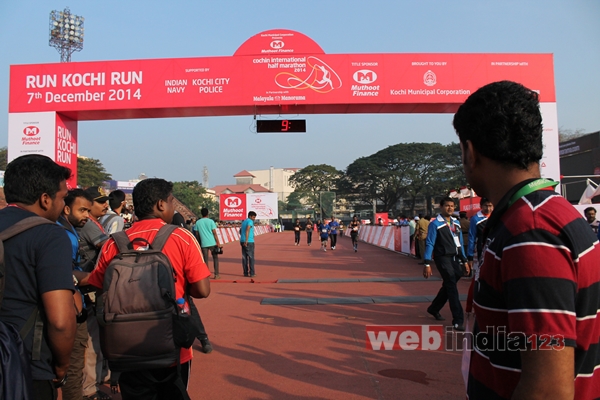 Cochin International Half Marathon 2014