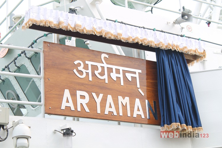 Commissioning of ICGS Aryaman and Atulya