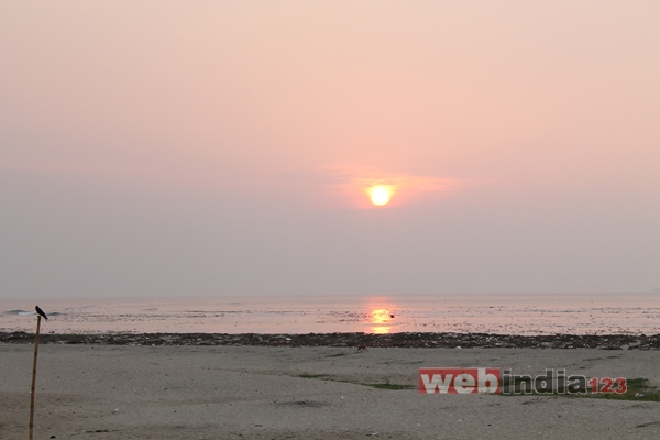 An evening in Fort Kochi Beach