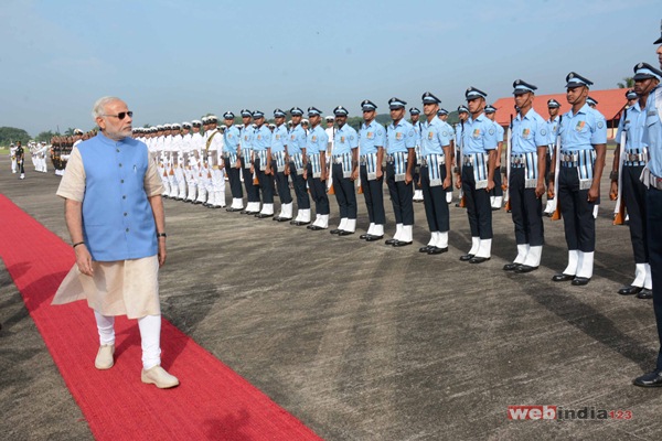 Guard of Honour for Prime Minister Narendra Modi