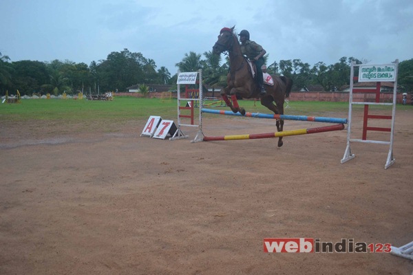 Spectacular show Jumping demonstration by NCC Cadets