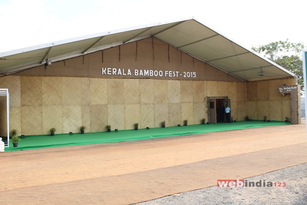 Kerala Bamboo Fest 2015 at Marine Drive