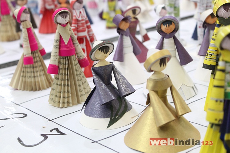 Exhibition of Handmade Paper Dolls