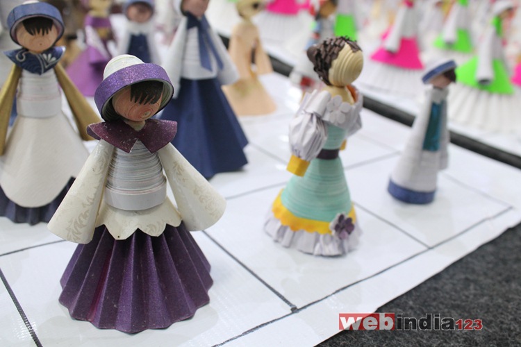 Exhibition of Handmade Paper Dolls