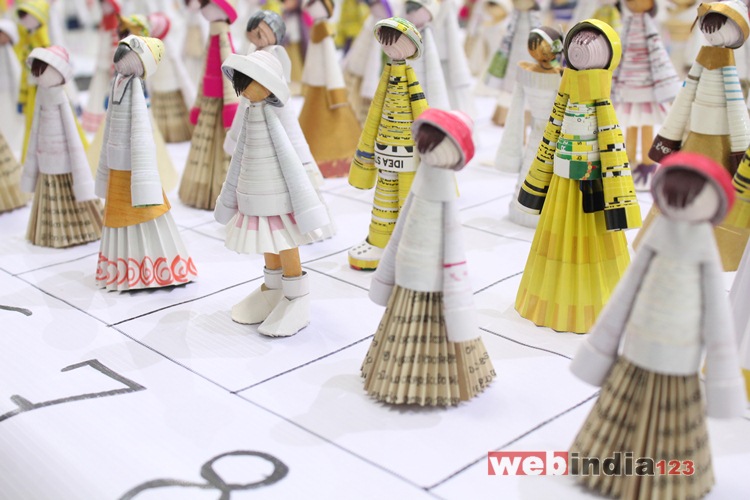 Exhibition of Handmade Paper Dolls