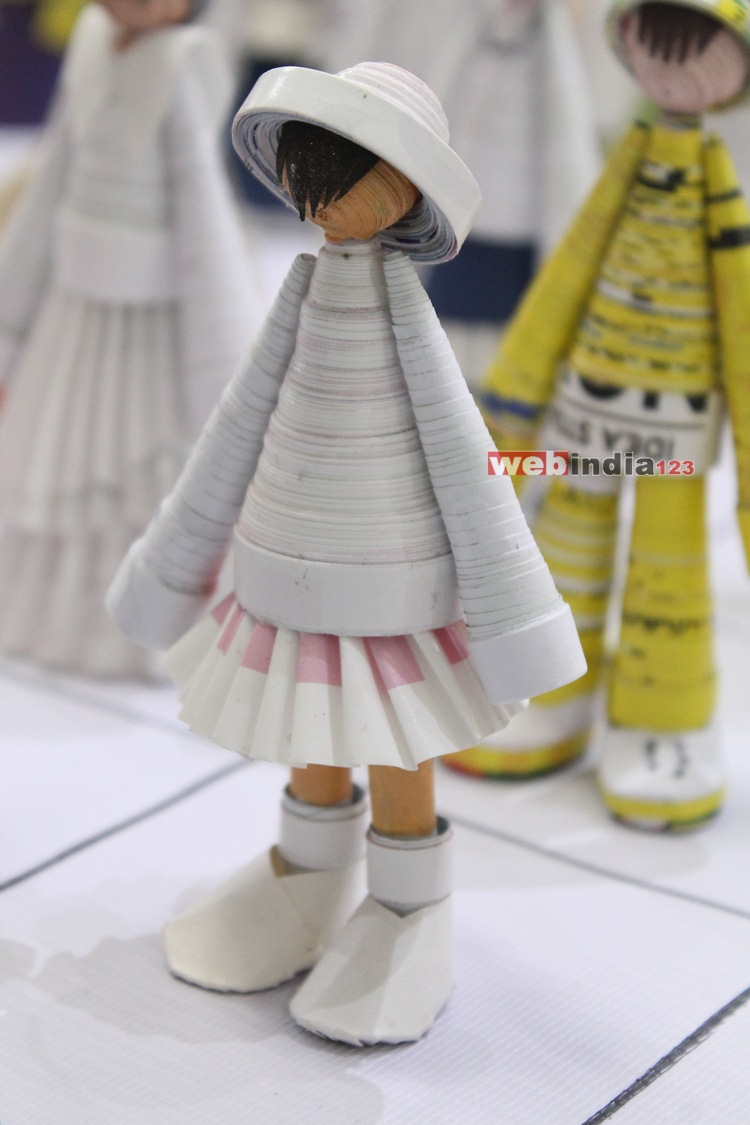 Exhibition of Handmade Paper Dolls