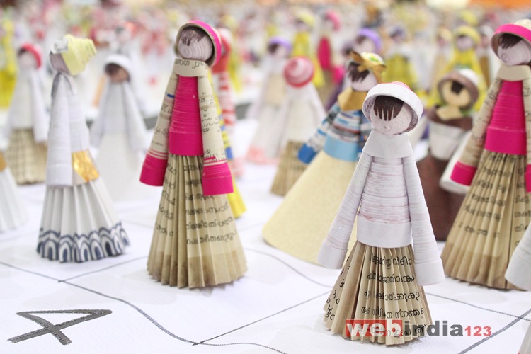 Exhibition of Handmade Paper Dolls