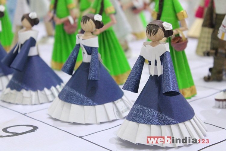 Exhibition of Handmade Paper Dolls