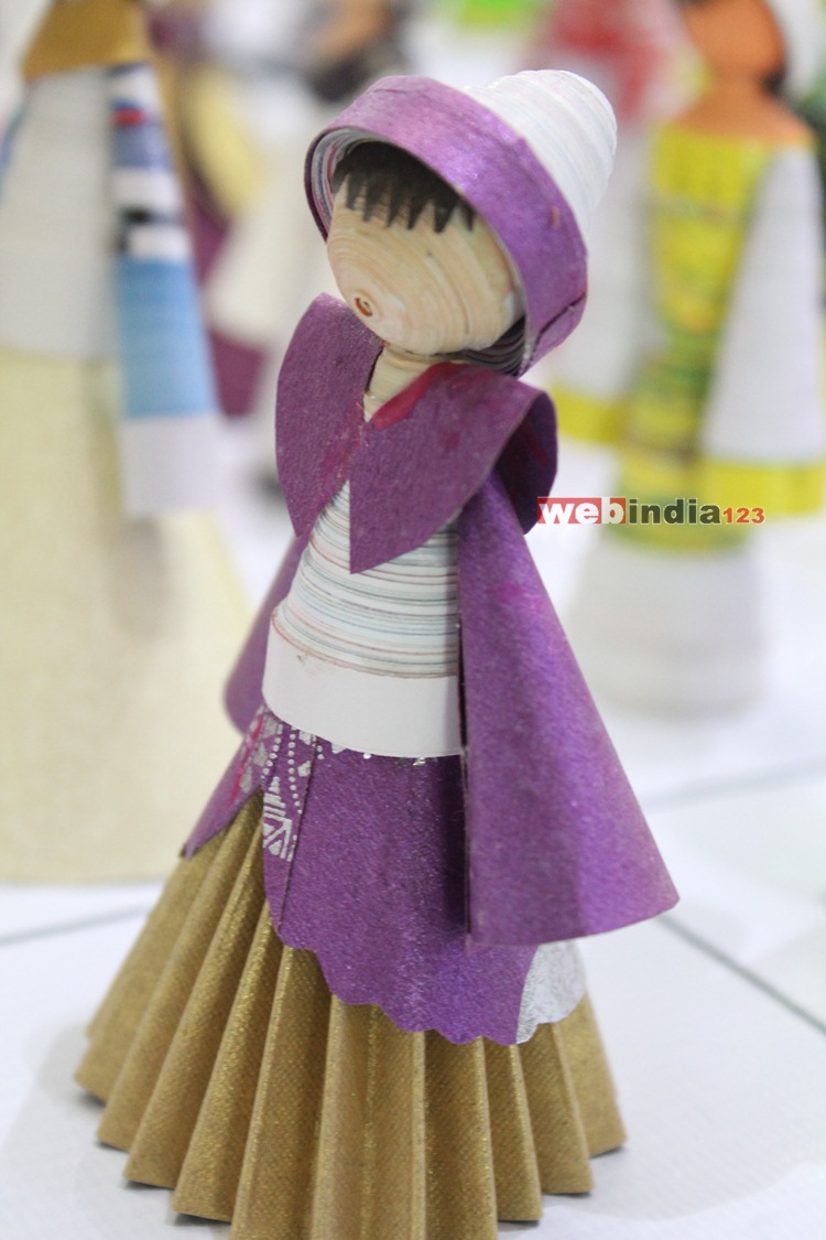 Exhibition of Handmade Paper Dolls