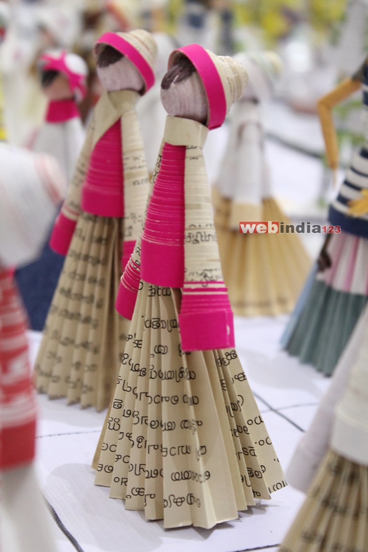 Exhibition of Handmade Paper Dolls