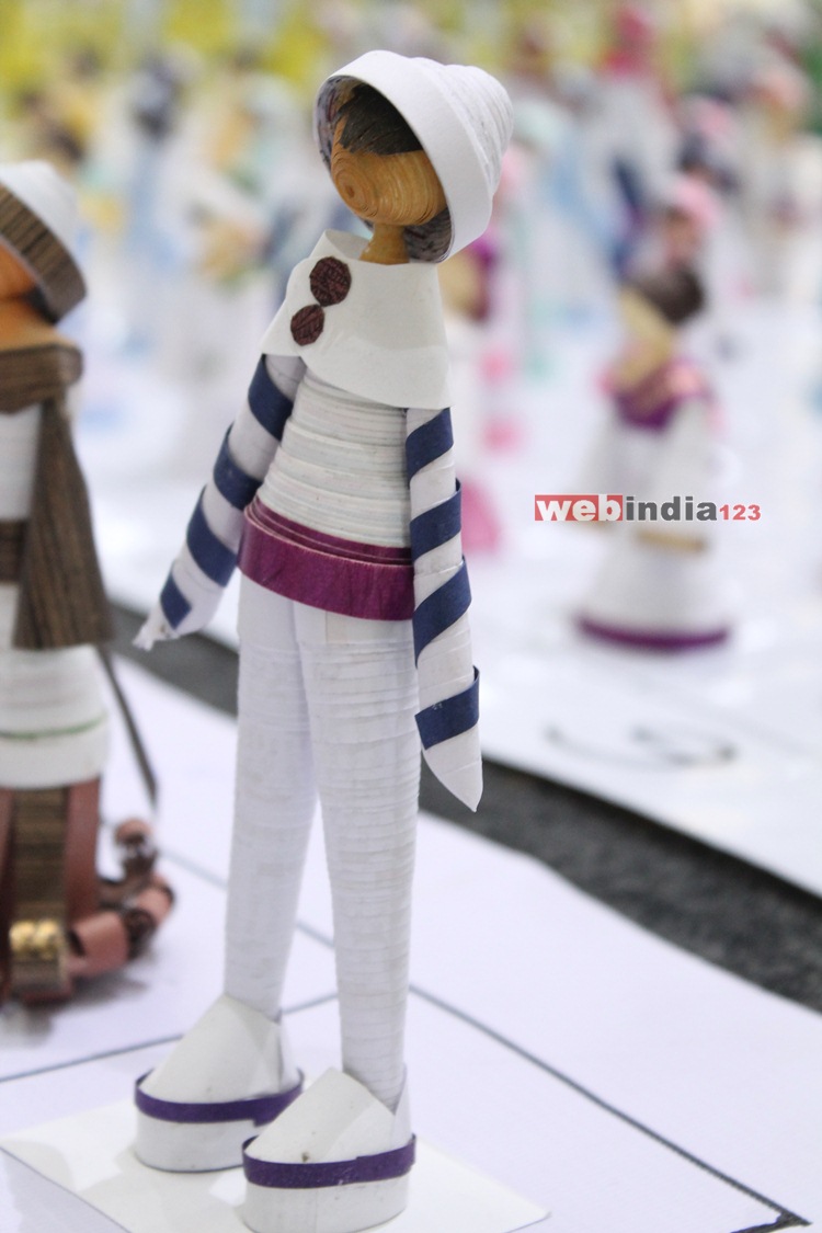 Exhibition of Handmade Paper Dolls