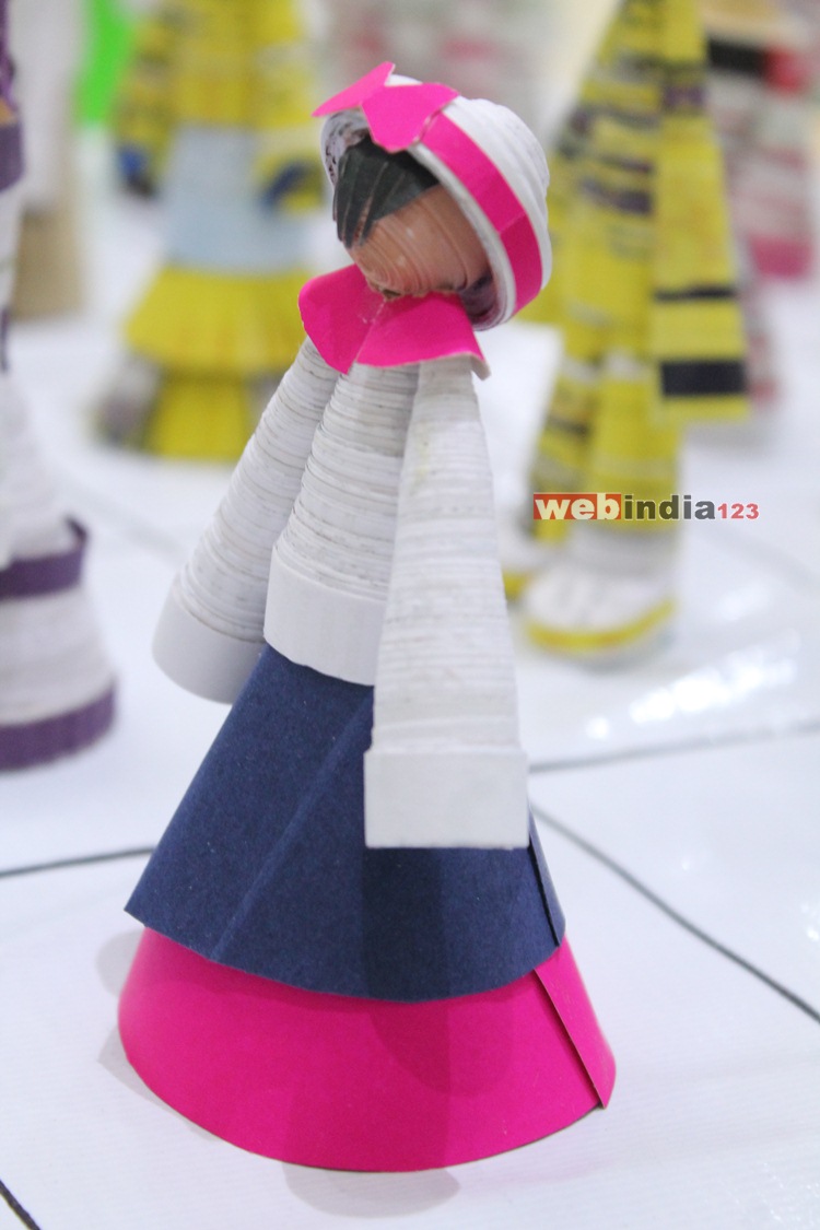 Exhibition of Handmade Paper Dolls