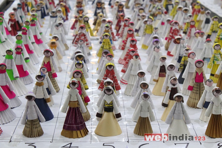 Exhibition of Handmade Paper Dolls