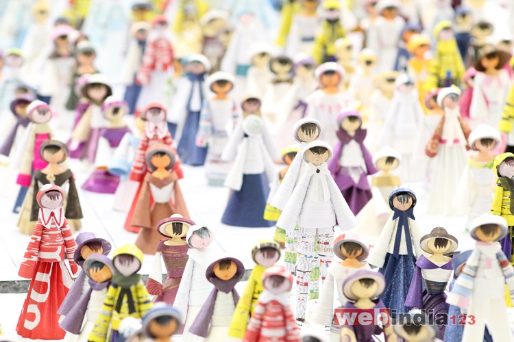 Exhibition of Handmade Paper Dolls