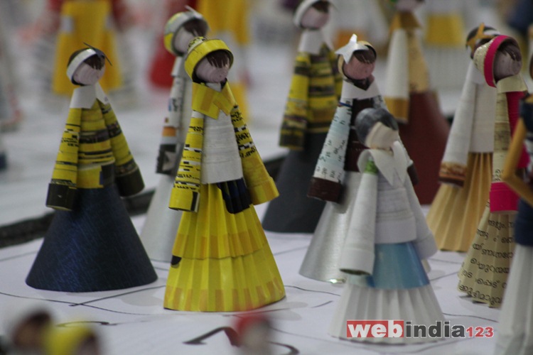 Exhibition of Handmade Paper Dolls