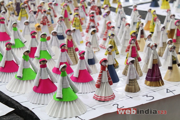 Exhibition of Handmade Paper Dolls