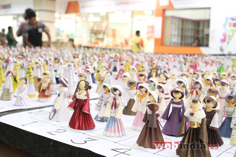 Exhibition of Handmade Paper Dolls