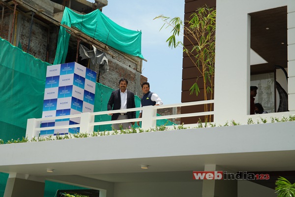 Sachin Tendulkar visits his waterfront villa in Panangad