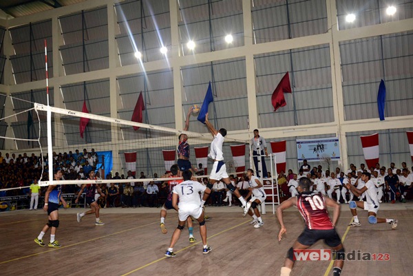 Inter Services Volleyball Championship Match 2015