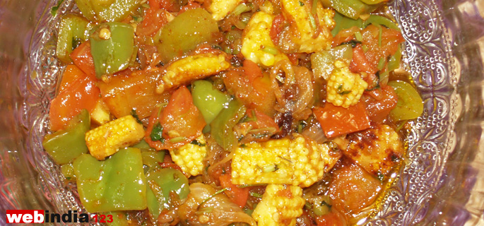 Baby Corn Sabji