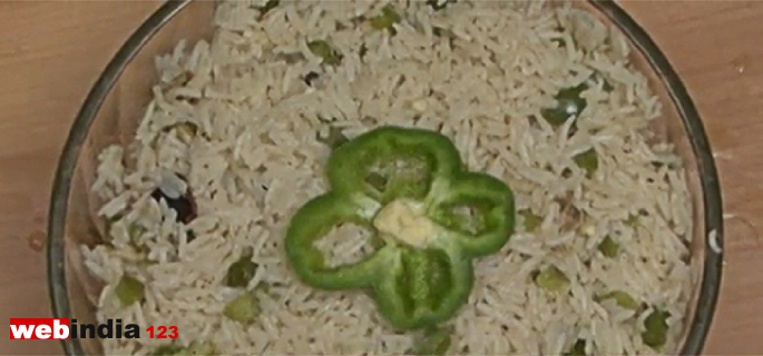 Butter Capsicum Rice