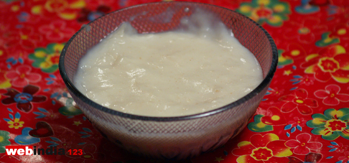 Wheat Milk Porridge - Homemade Baby Food