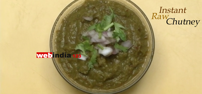 Instant Raw Chutney