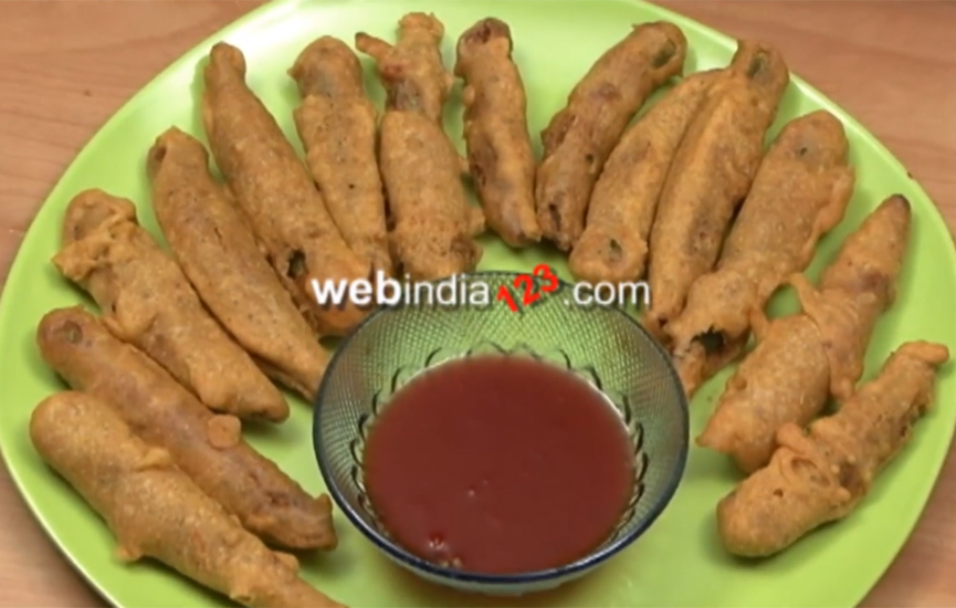 Bhindi / Okra Pakoda