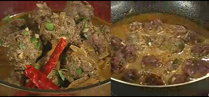 Meat Ball Curry Recipe