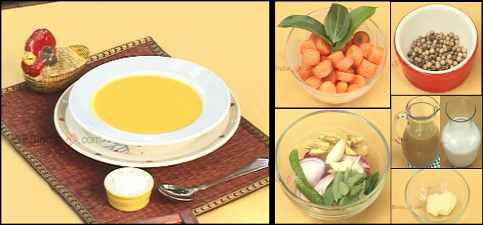 Carrot - Coconut Milk Soup
