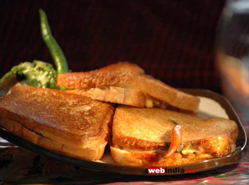 Chicken Bread Toast