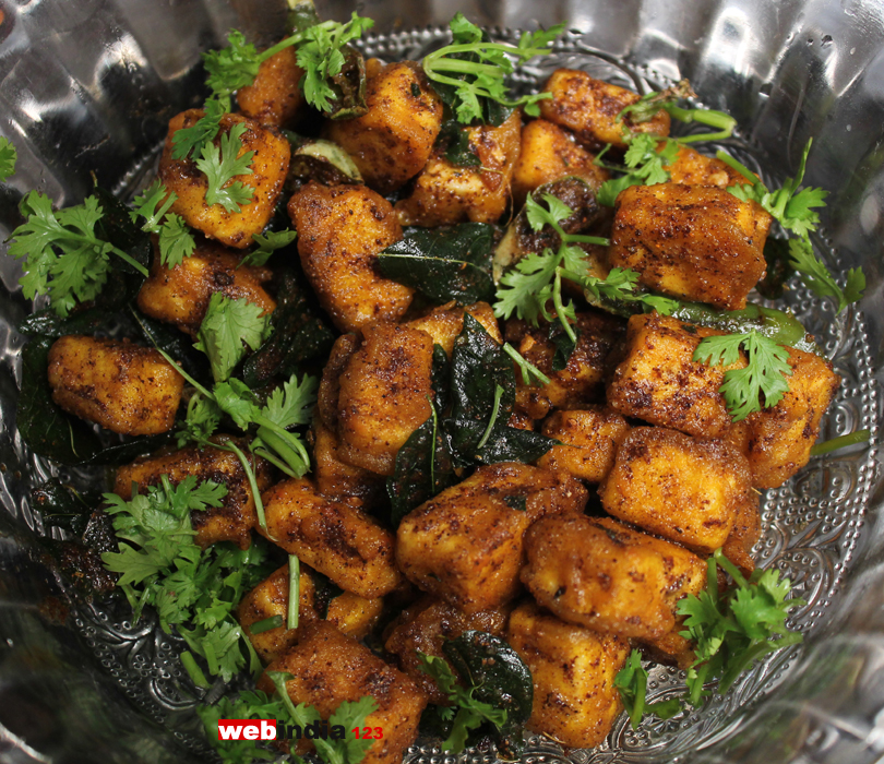 Paneer Pepper Fry