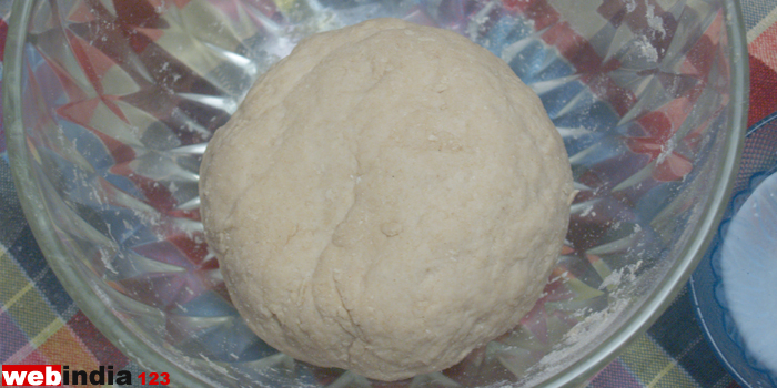 Make smooth maida dough