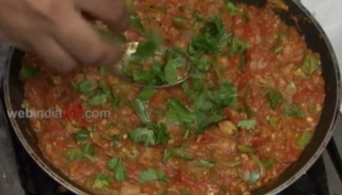 Add coriander leaves