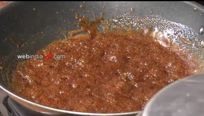 jaggery in thick liquid form