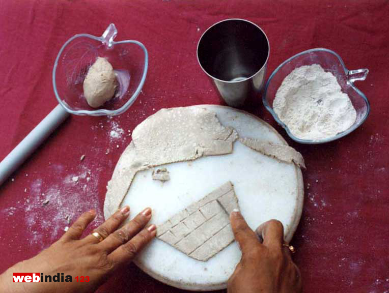 Cutting the basket