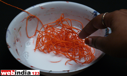 glue in a bowl