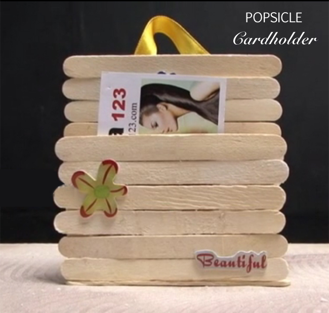 Popsicle Cardholder