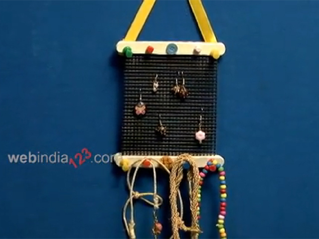 Popsicle Chain and Earring Holder